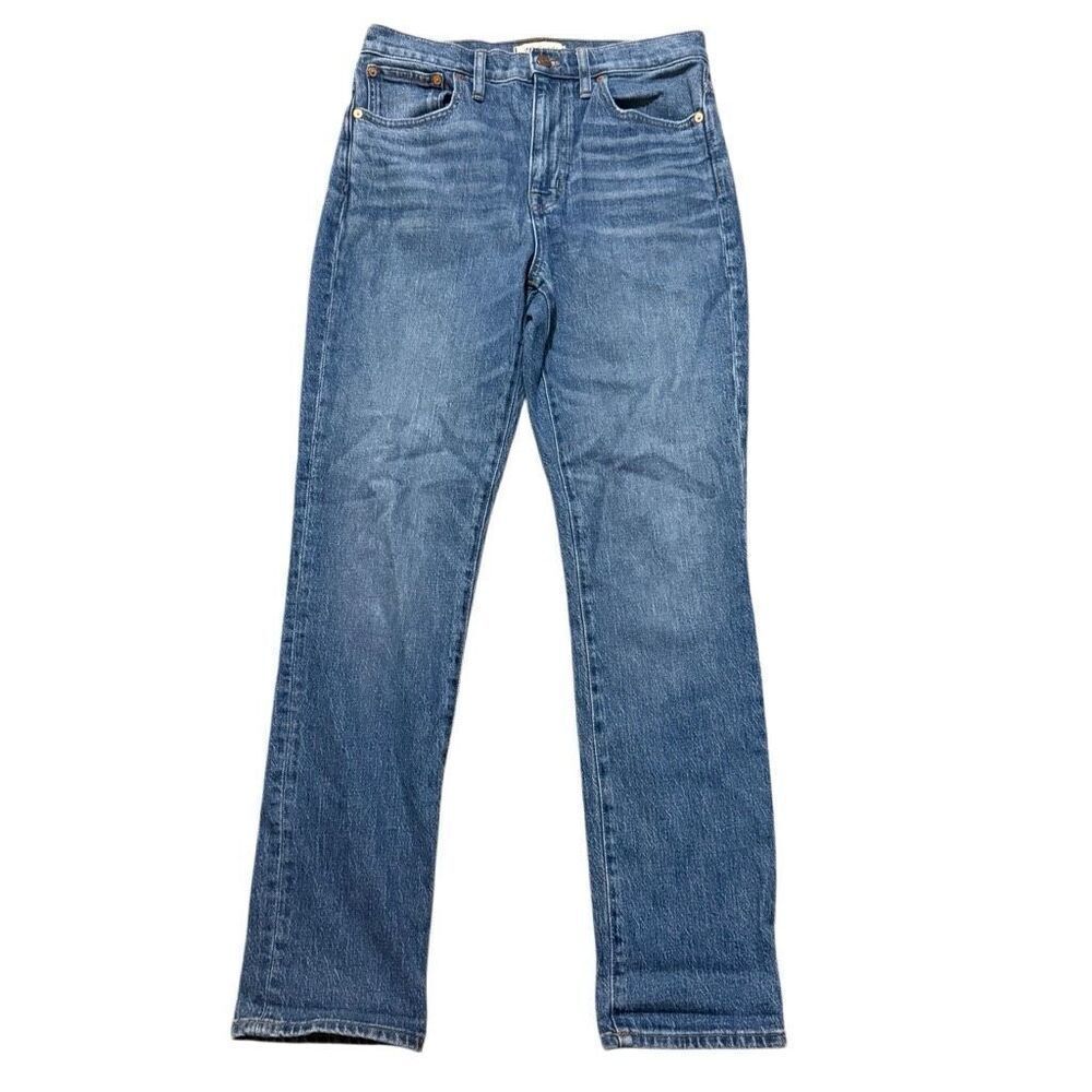 Madewell the high rise slim boy Jean straight leg jeans size 27